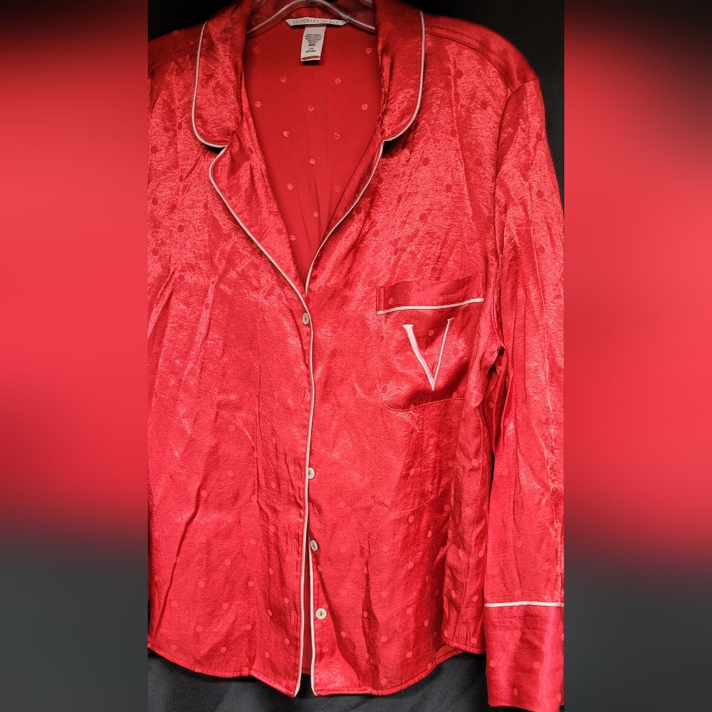 Victoria's Secret red pajama set